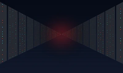 Administrador de sistemas revisando servidores en un centro de datos durante la respuesta a la vulnerabilidad PHP2Shell