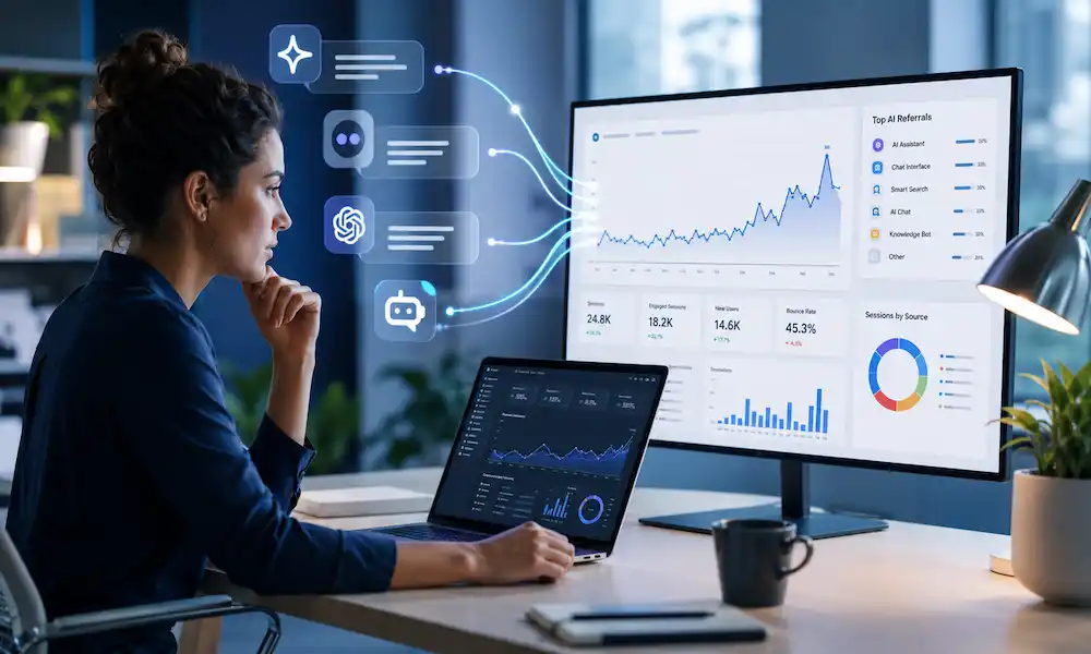 AI referral traffic