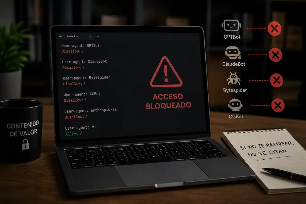 bloquear crawlers de IA