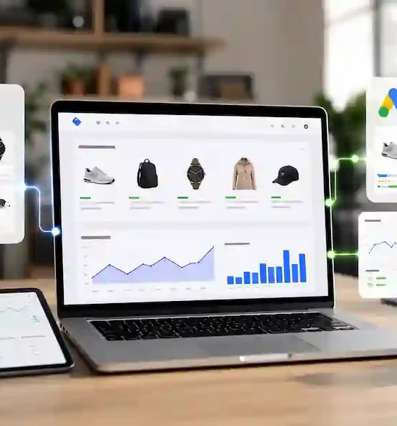 como interactua google merchant center con google ads