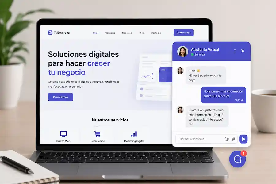 como poner un chatbox en mi web