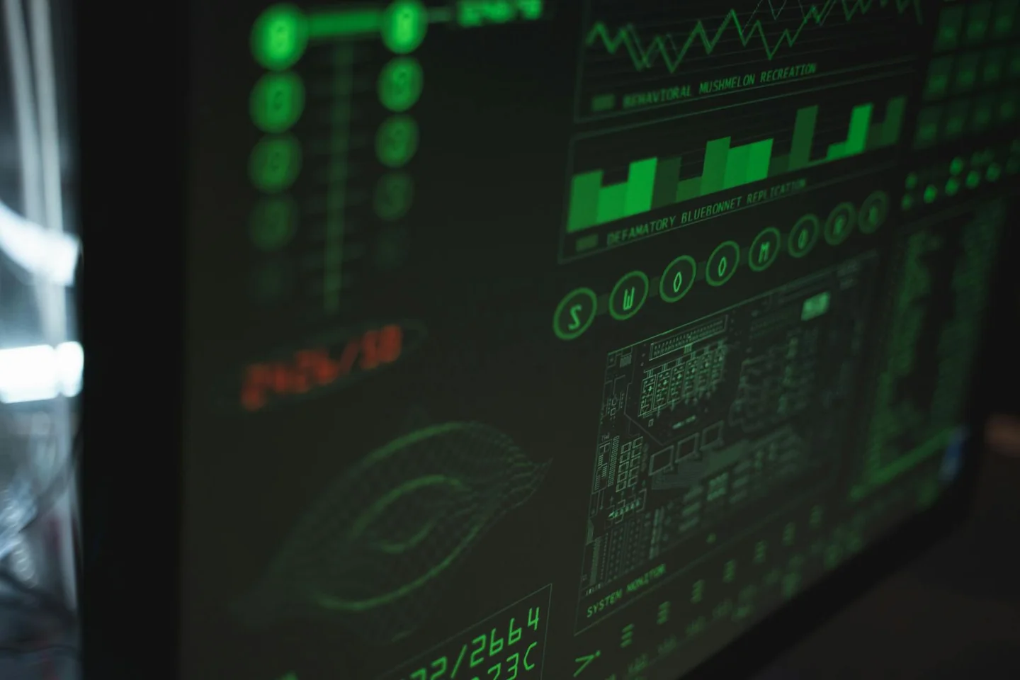 Pantalla de panel de control para AI brand monitoring