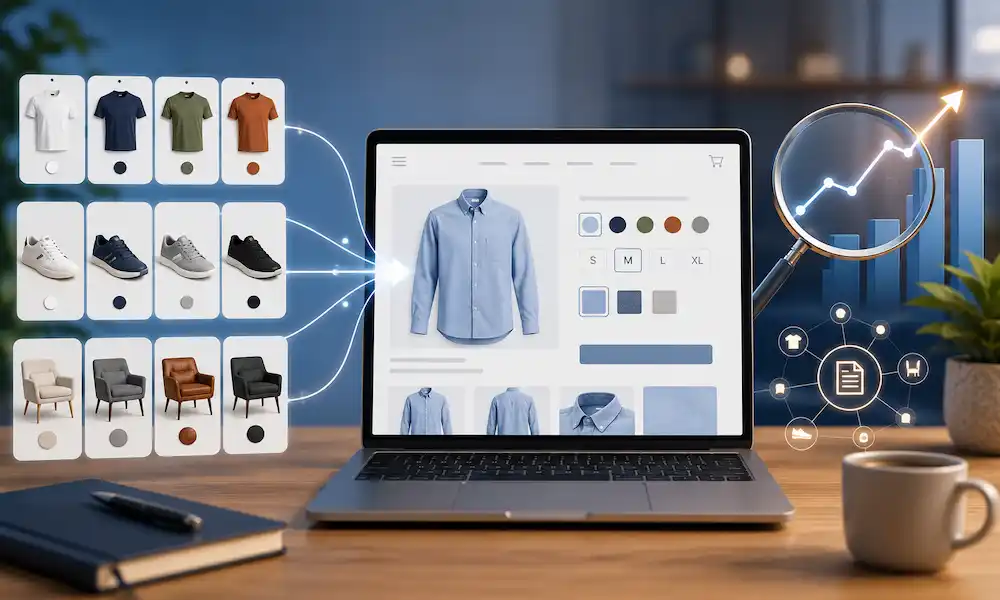 variantes de producto SEO